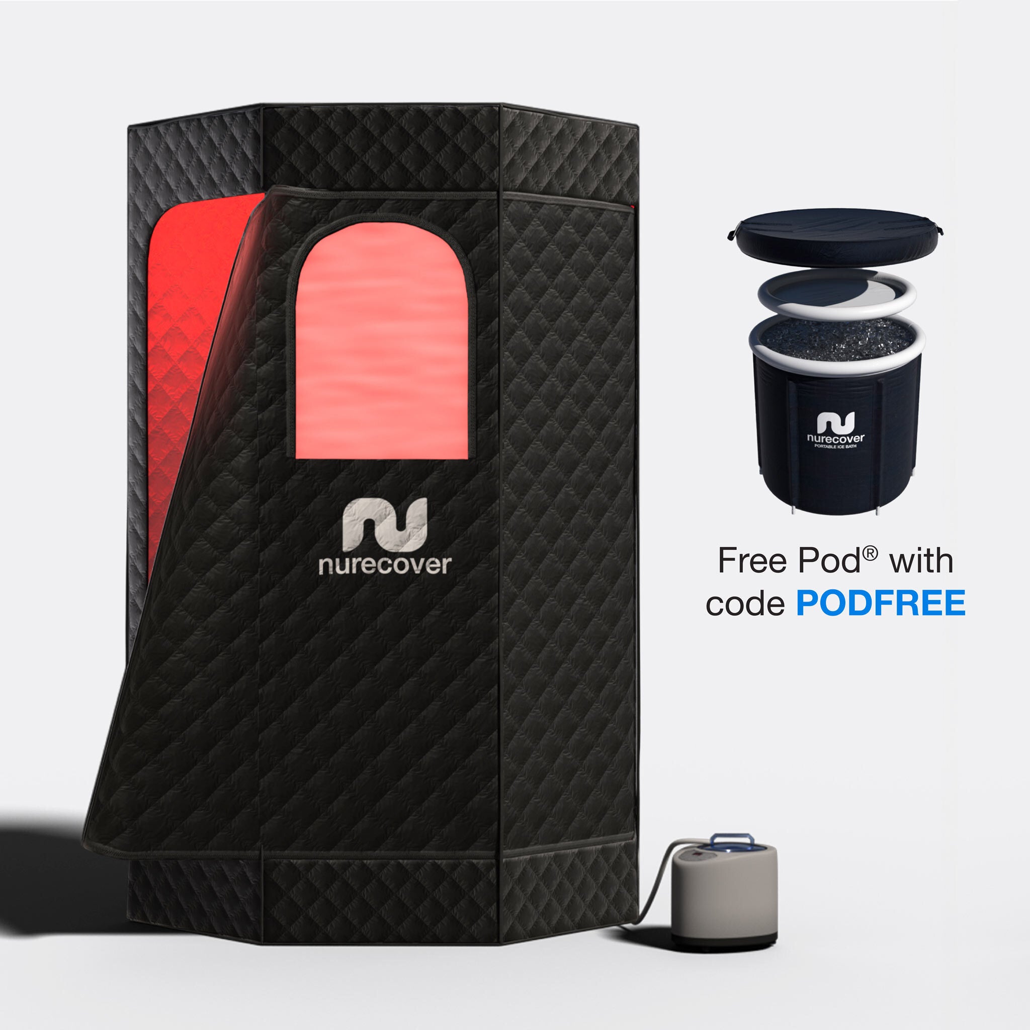 nurecover Tropic® Home Steam Sauna - FB (exemplaar) - nurecover
