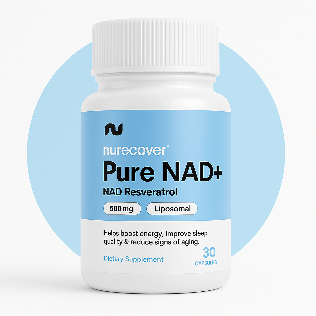 Nurecover® Pure NAD+ met Resveratrol 500g Capsules