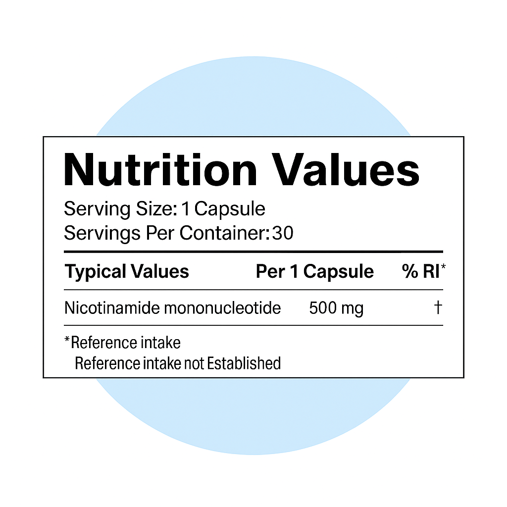 Nurecover® Pure NMN 500g Capsules