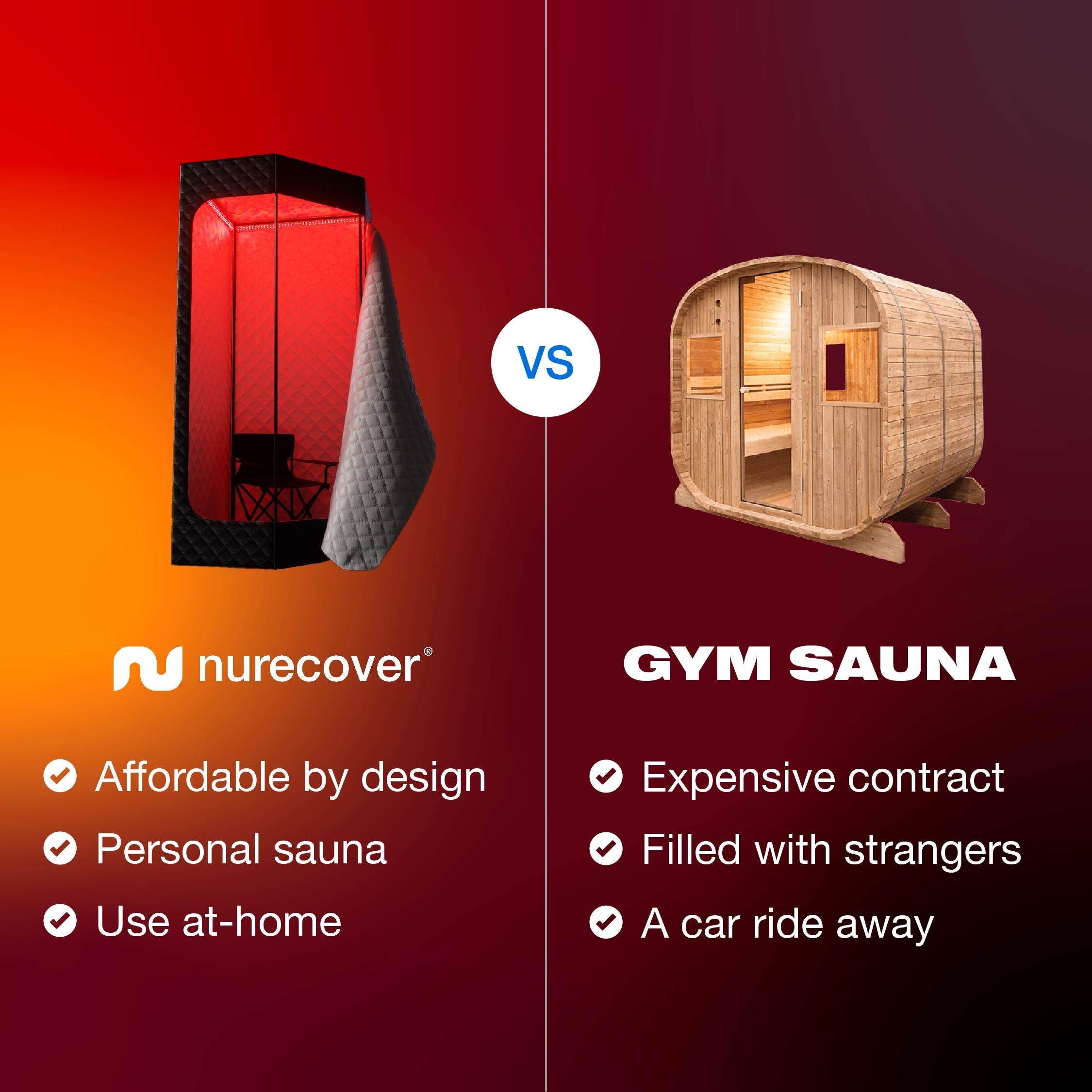 nurecover Tropic® Home Sauna + Ijsbad