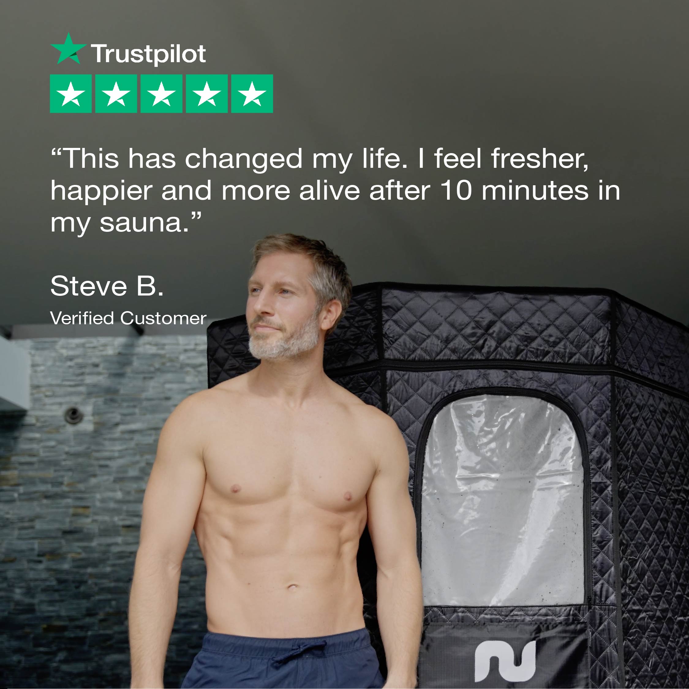 nurecover Tropic® Home Sauna + Ijsbad