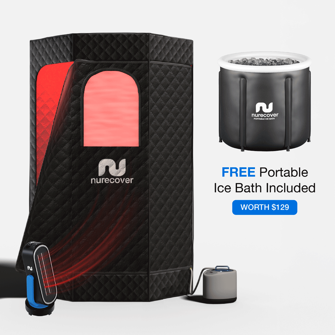 nurecover Tropic® Home Sauna + Ijsbad